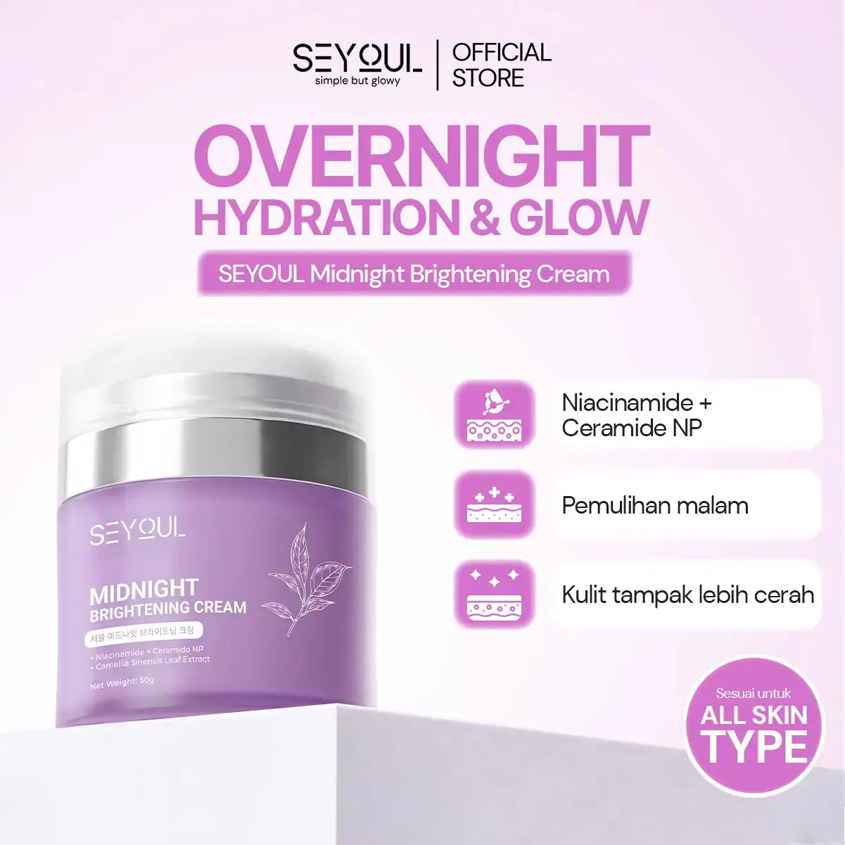 [NEW PRODUCT] SEYOUL Mela Midnight White Cream