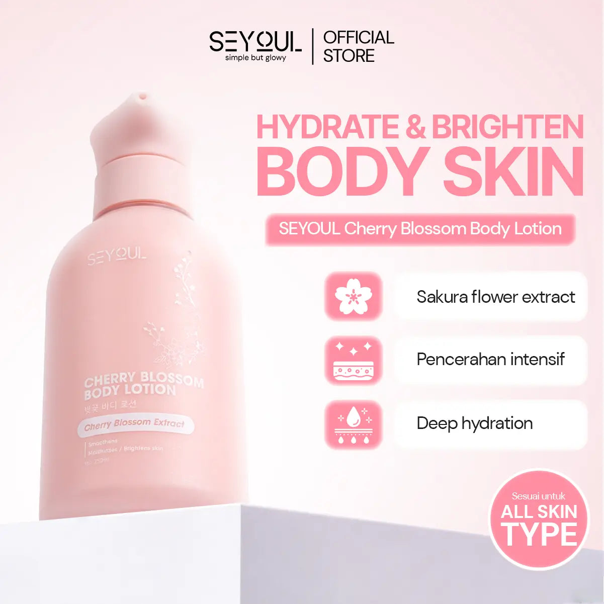 SEYOUL Cherry Blossom Body Lotion