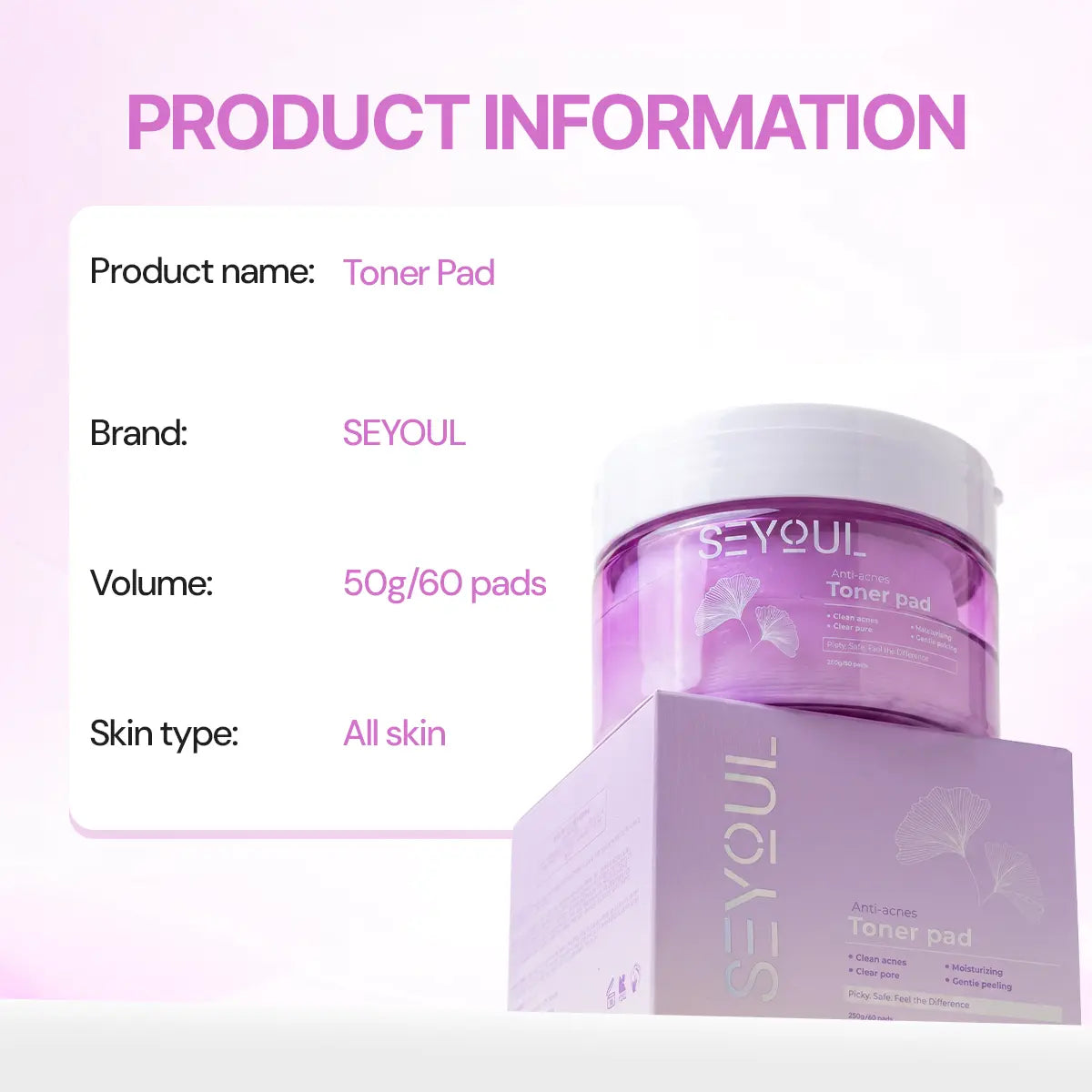 SEYOUL Toner Pad