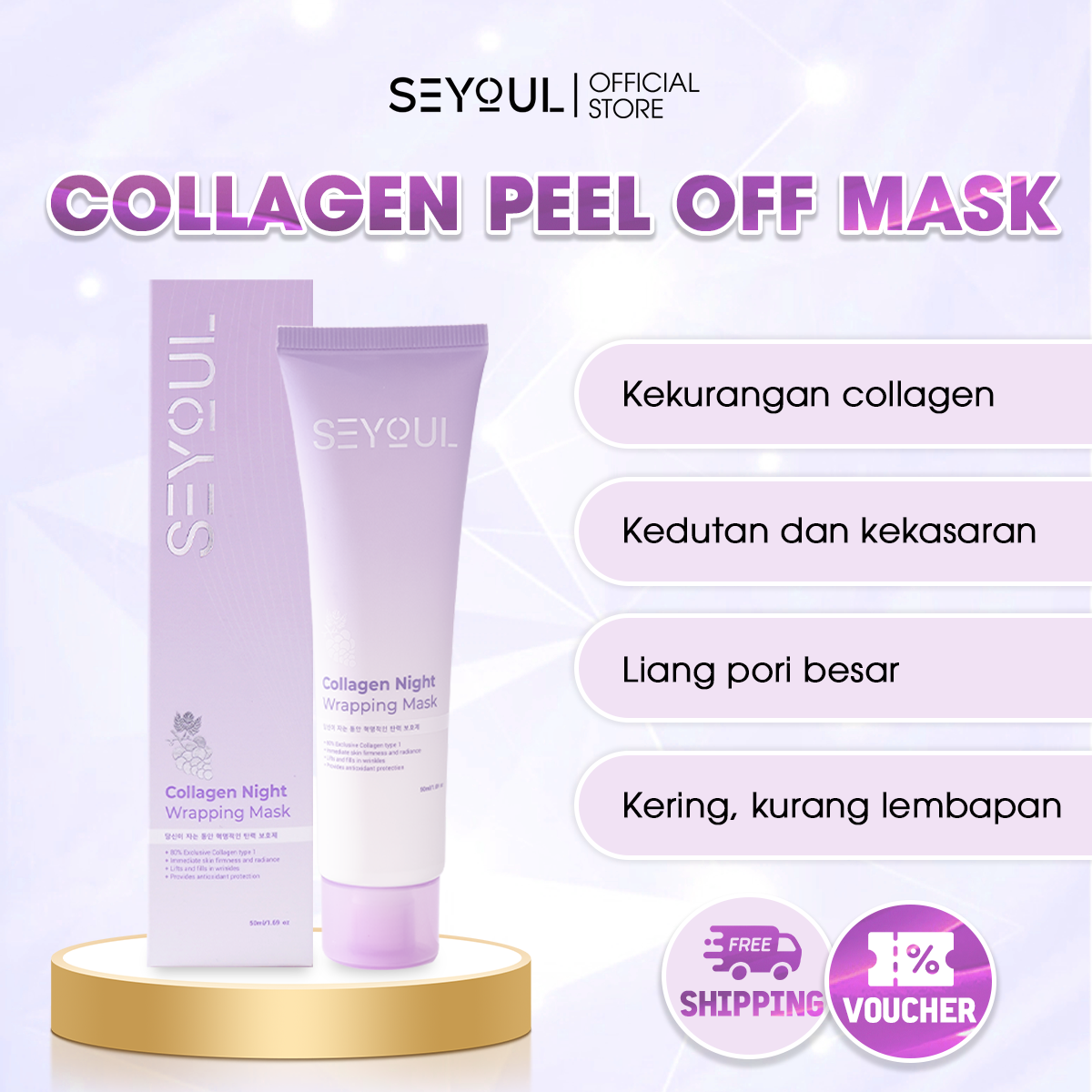 Seyoul Night Collagen Mask