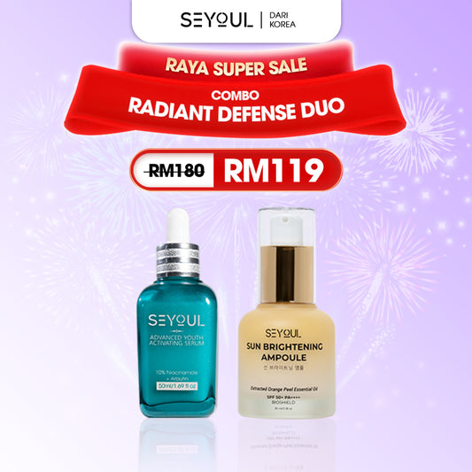 SEYOUL Combo Advanced Youth Activating Serum & Sun Ampoule SPF50+ PA++++