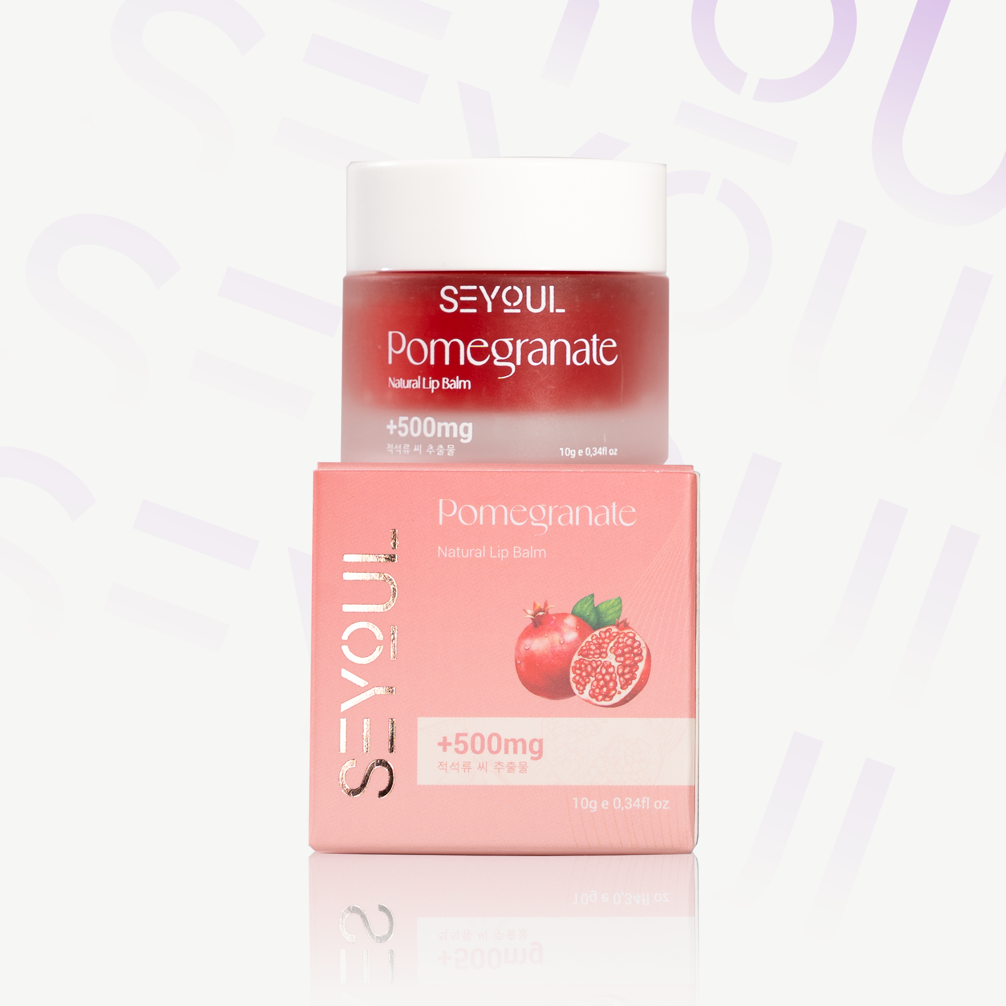 SEYOUL Red Pomegranate Lip Balm
