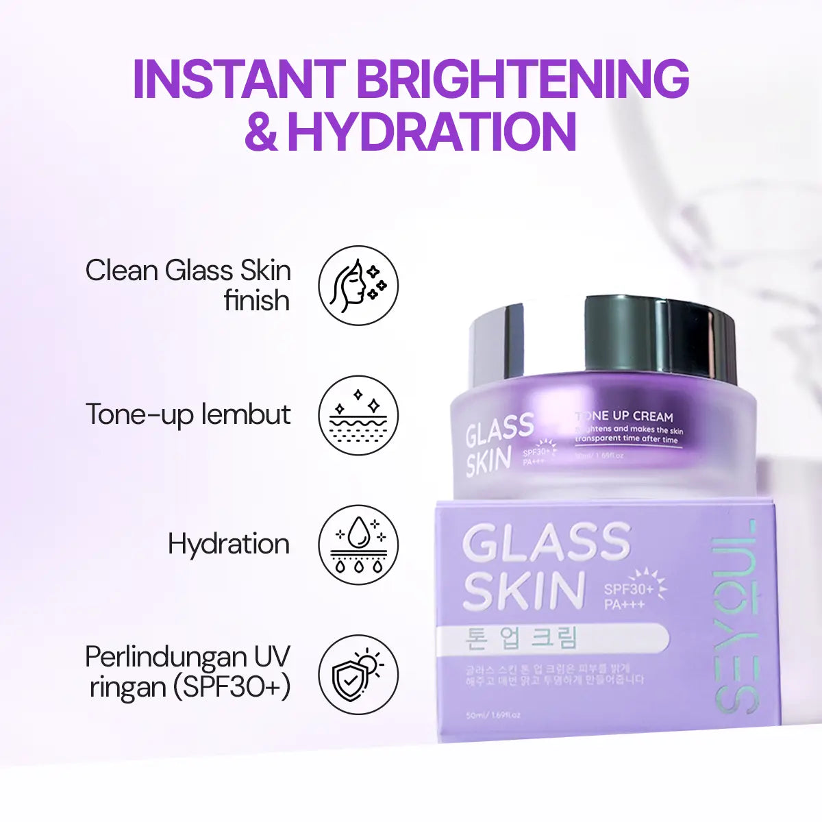 SEYOUL Glass Skin Tone-Up Cream