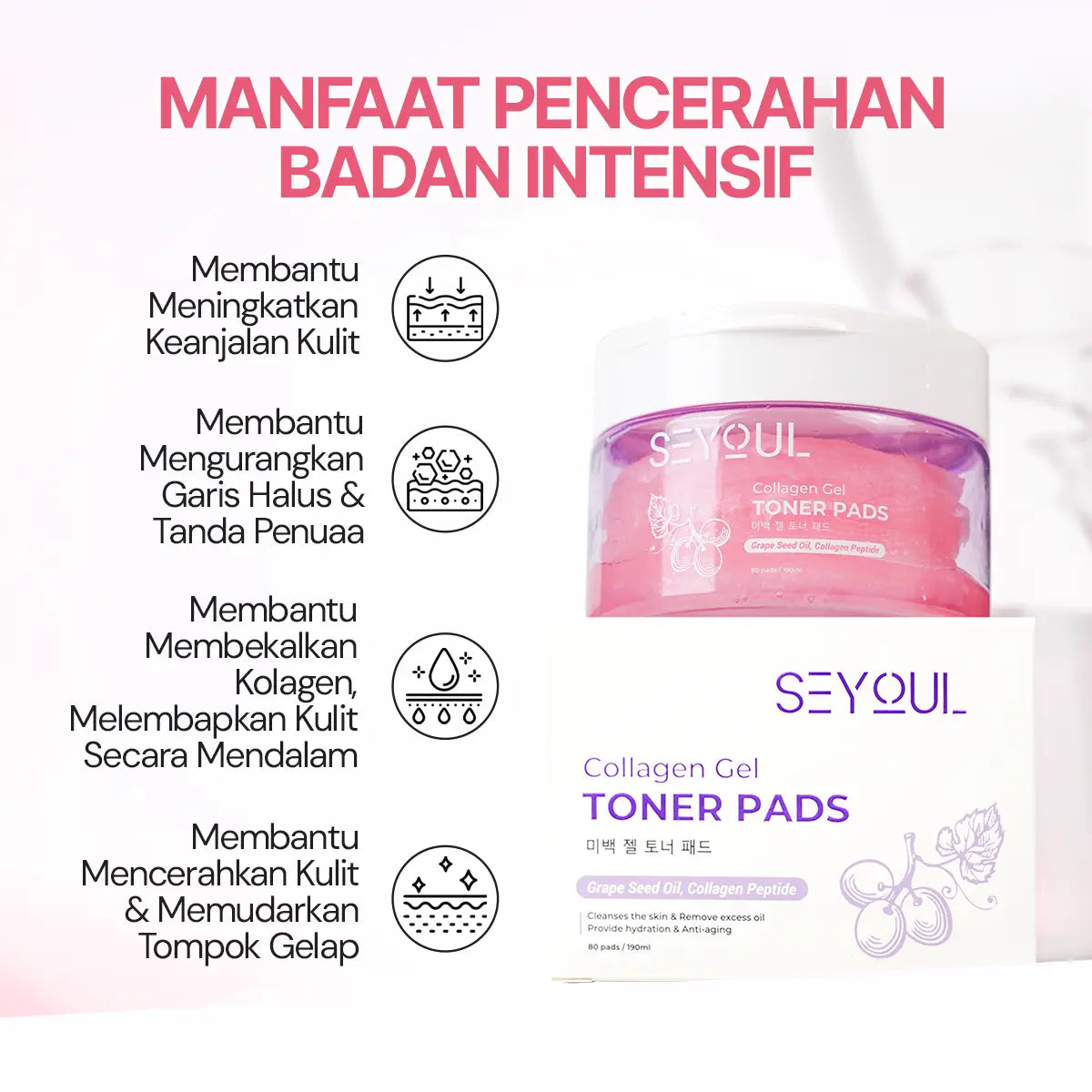SEYOUL Collagen Gel Toner Pad
