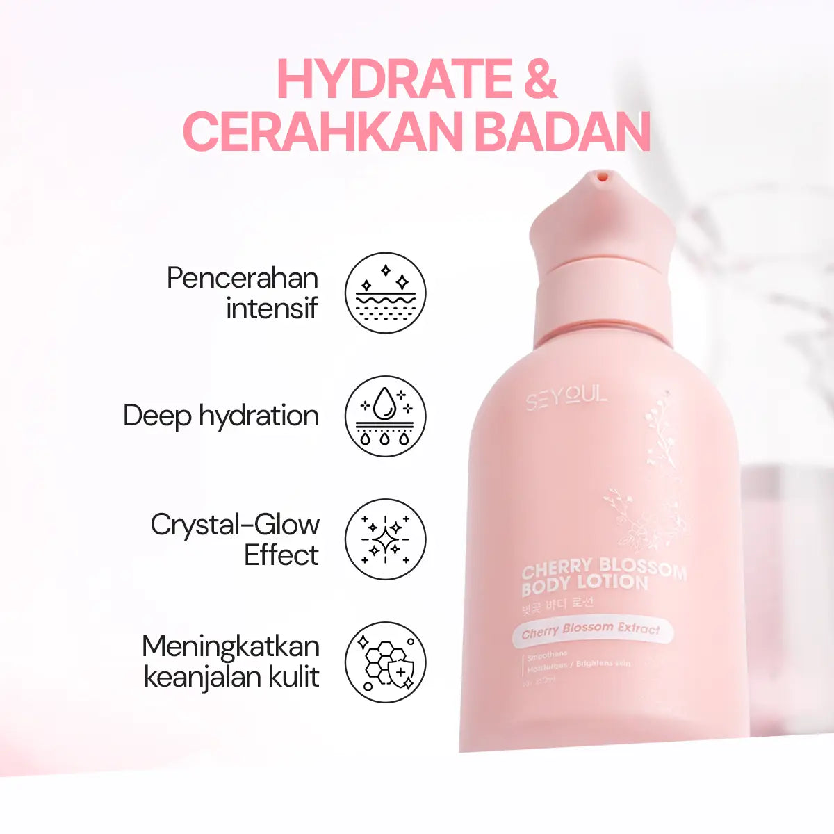 SEYOUL Cherry Blossom Body Lotion