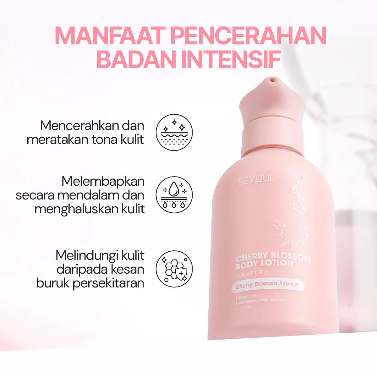 SEYOUL Cherry Blossom Body Lotion