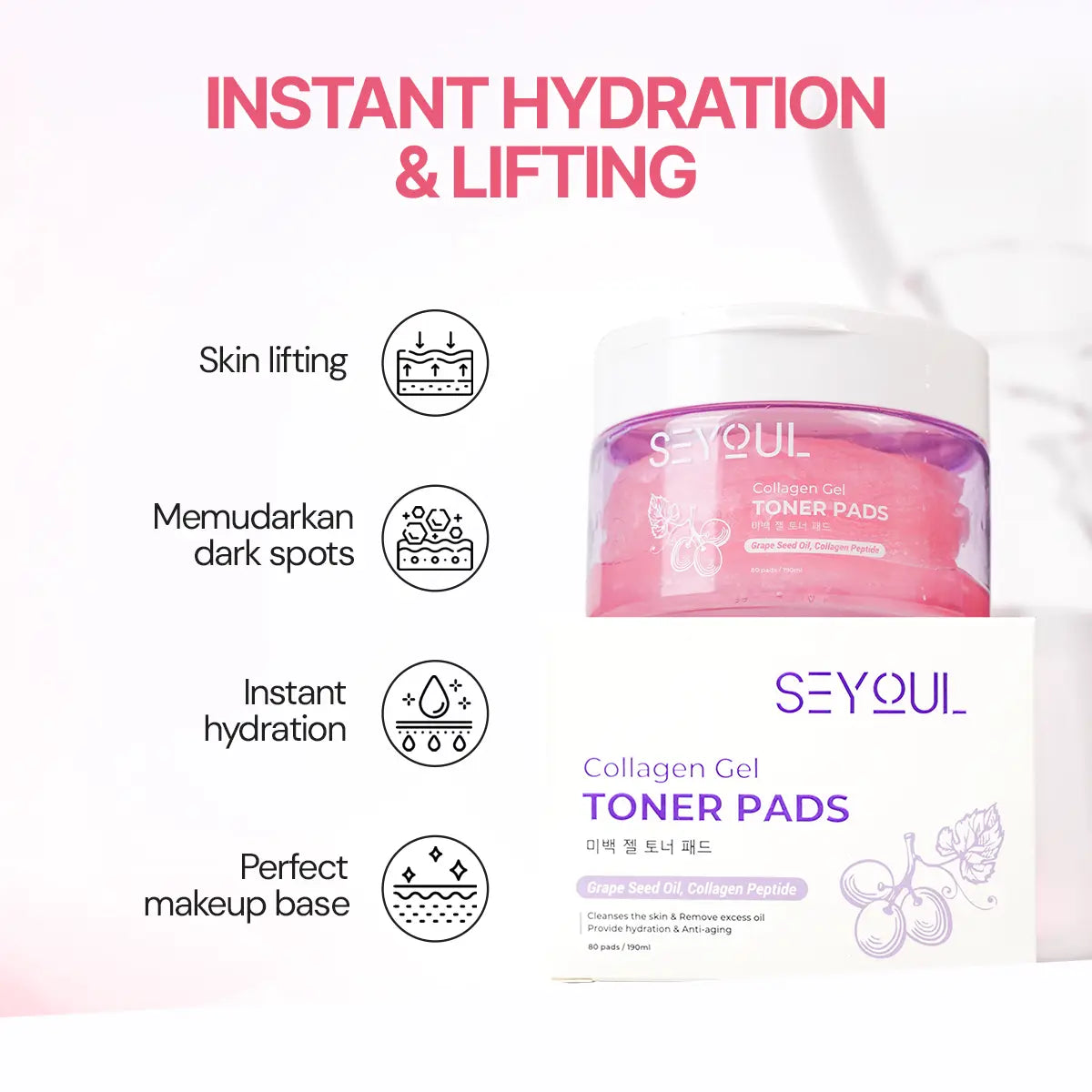 SEYOUL Collagen Gel Toner Pad