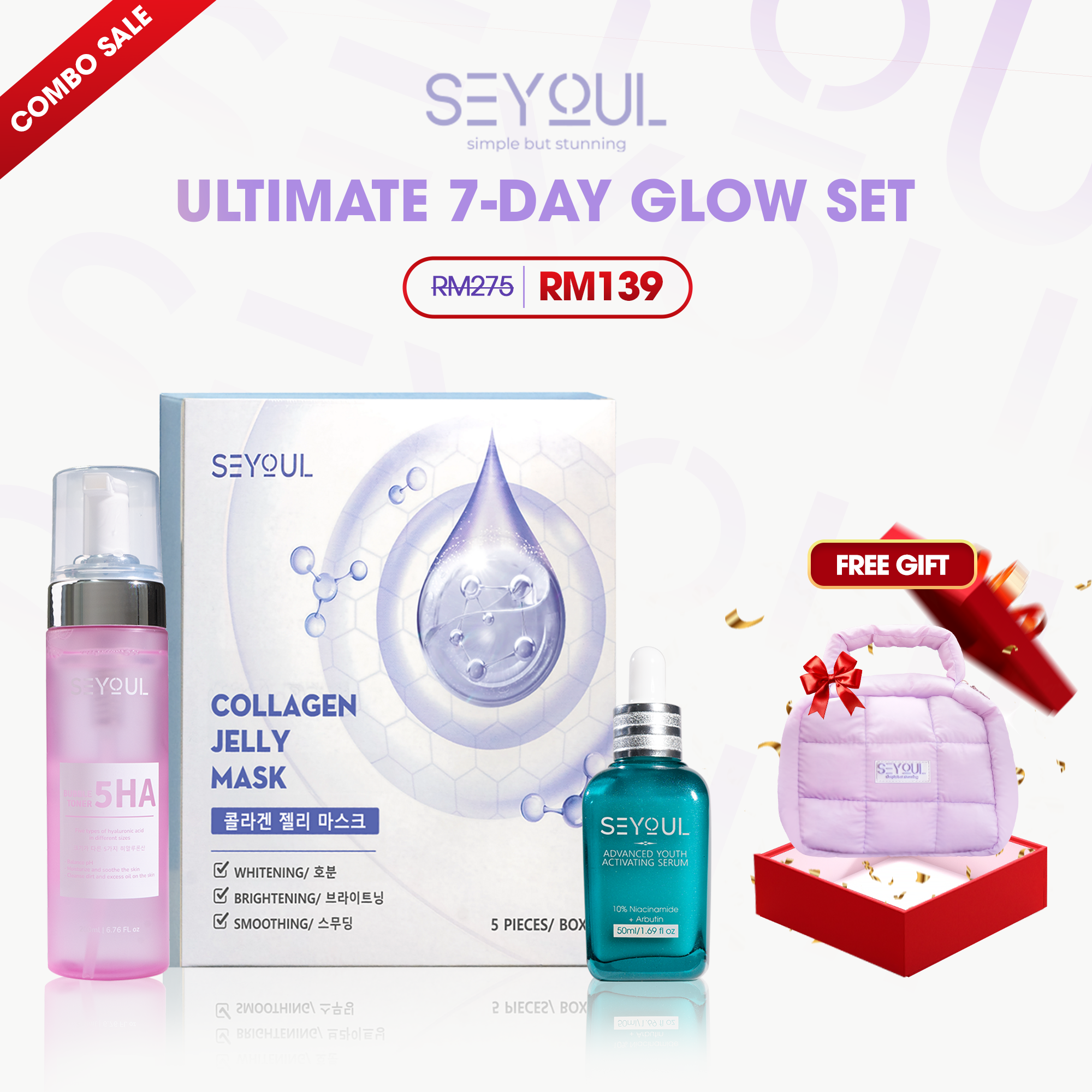 SEYOUL Ultimate 7-Day Glow Set
