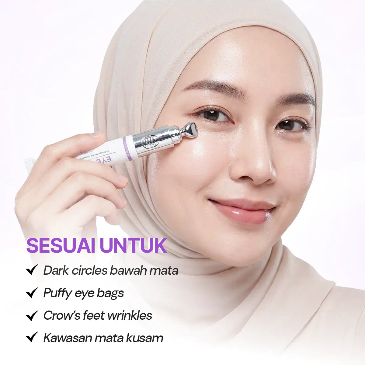 SEYOUL Eye Cream with Cold Ion Vibration Massage