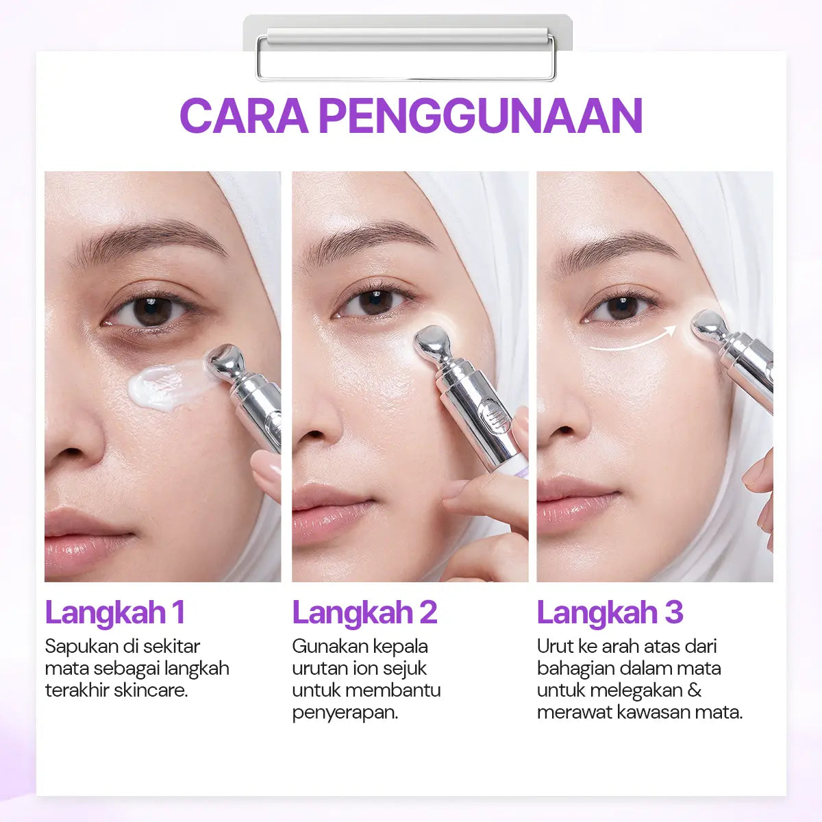 SEYOUL Eye Cream with Cold Ion Vibration Massage