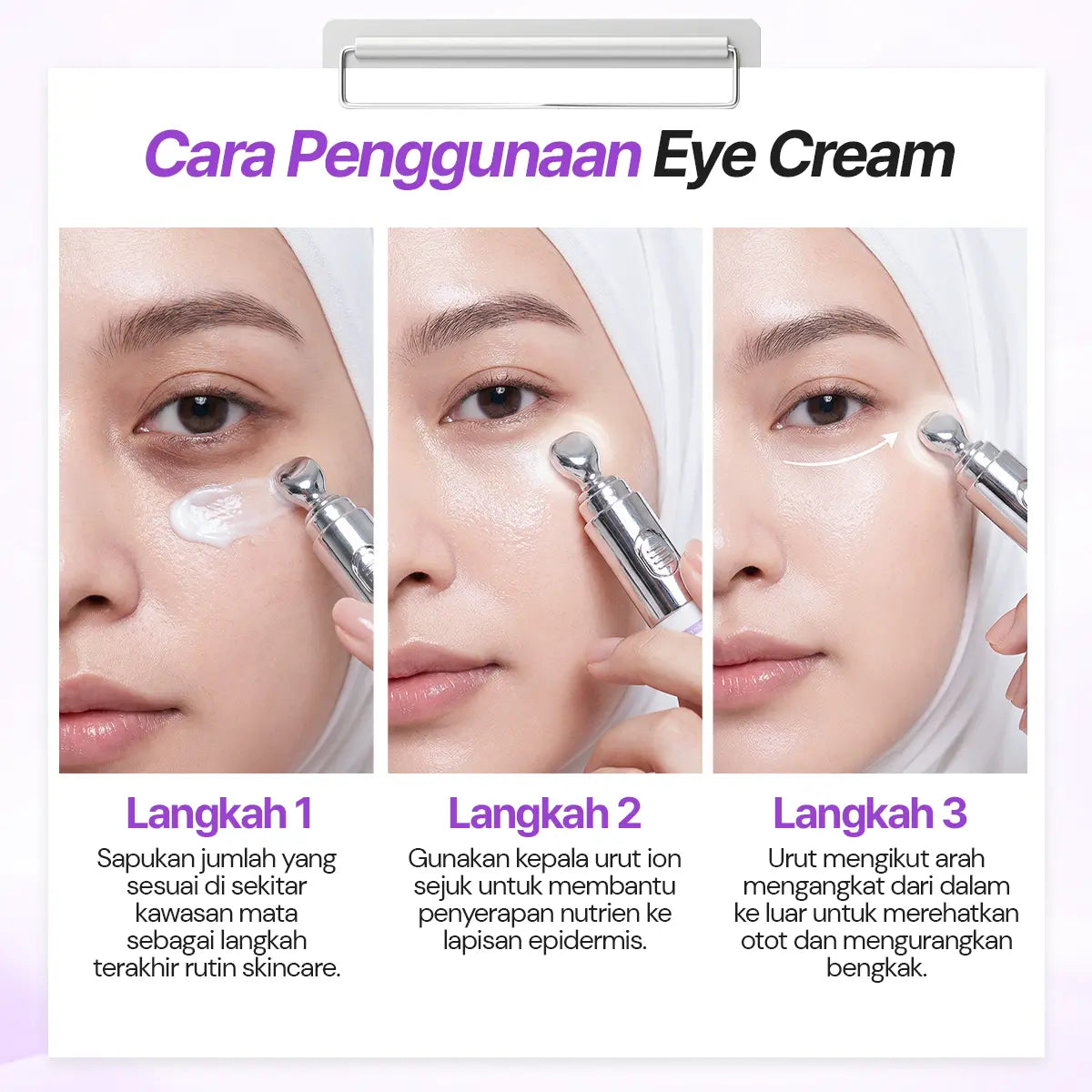 SEYOUL Eye Cream with Cold Ion Vibration Massage
