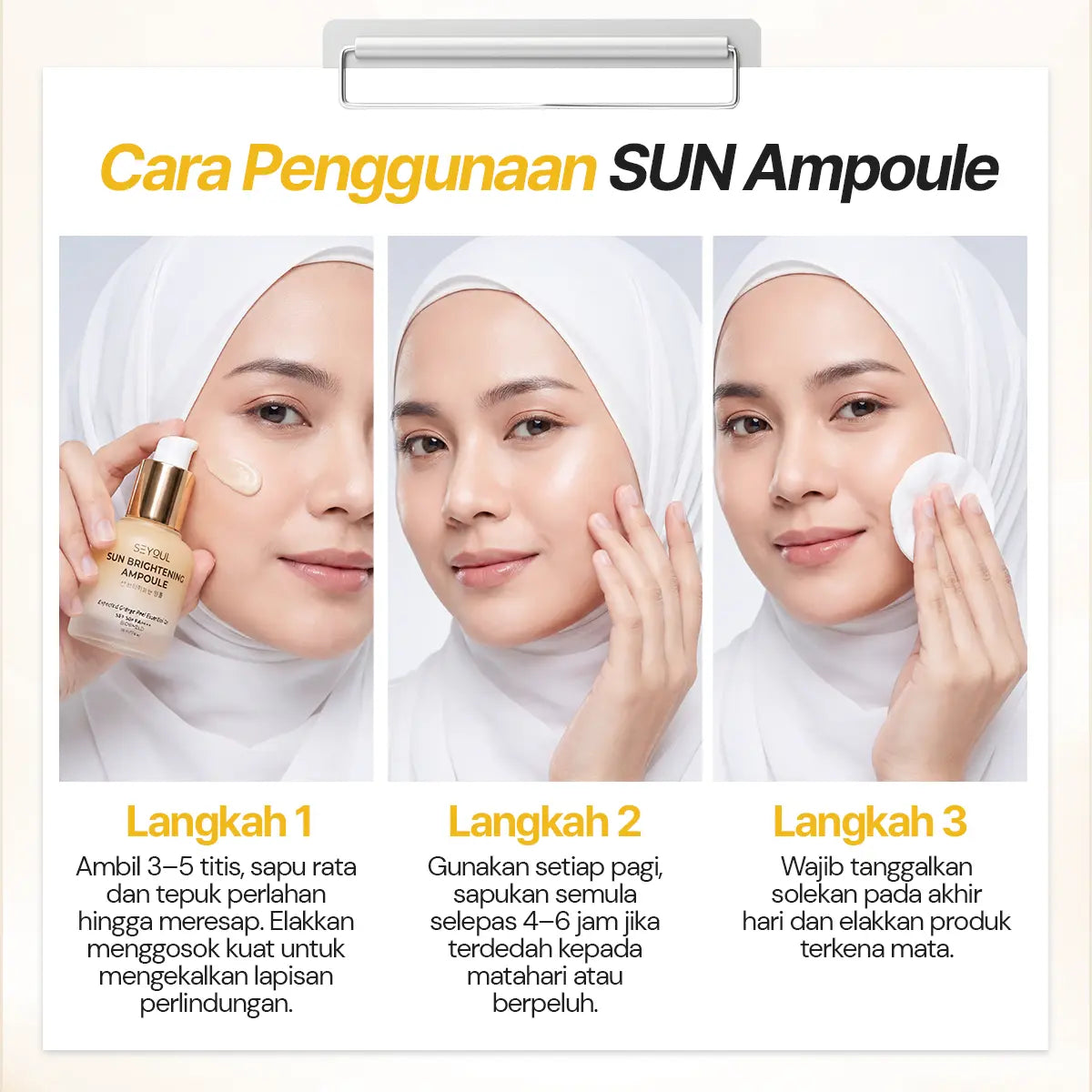 SEYOUL Sun Brightening Ampoule
