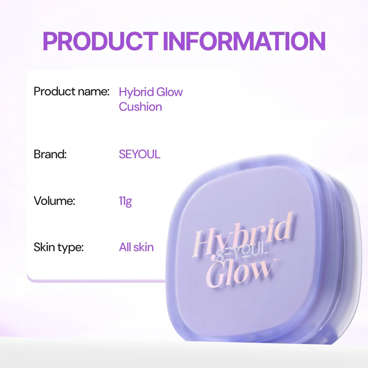 SEYOUL Hybrid Glow Cushion