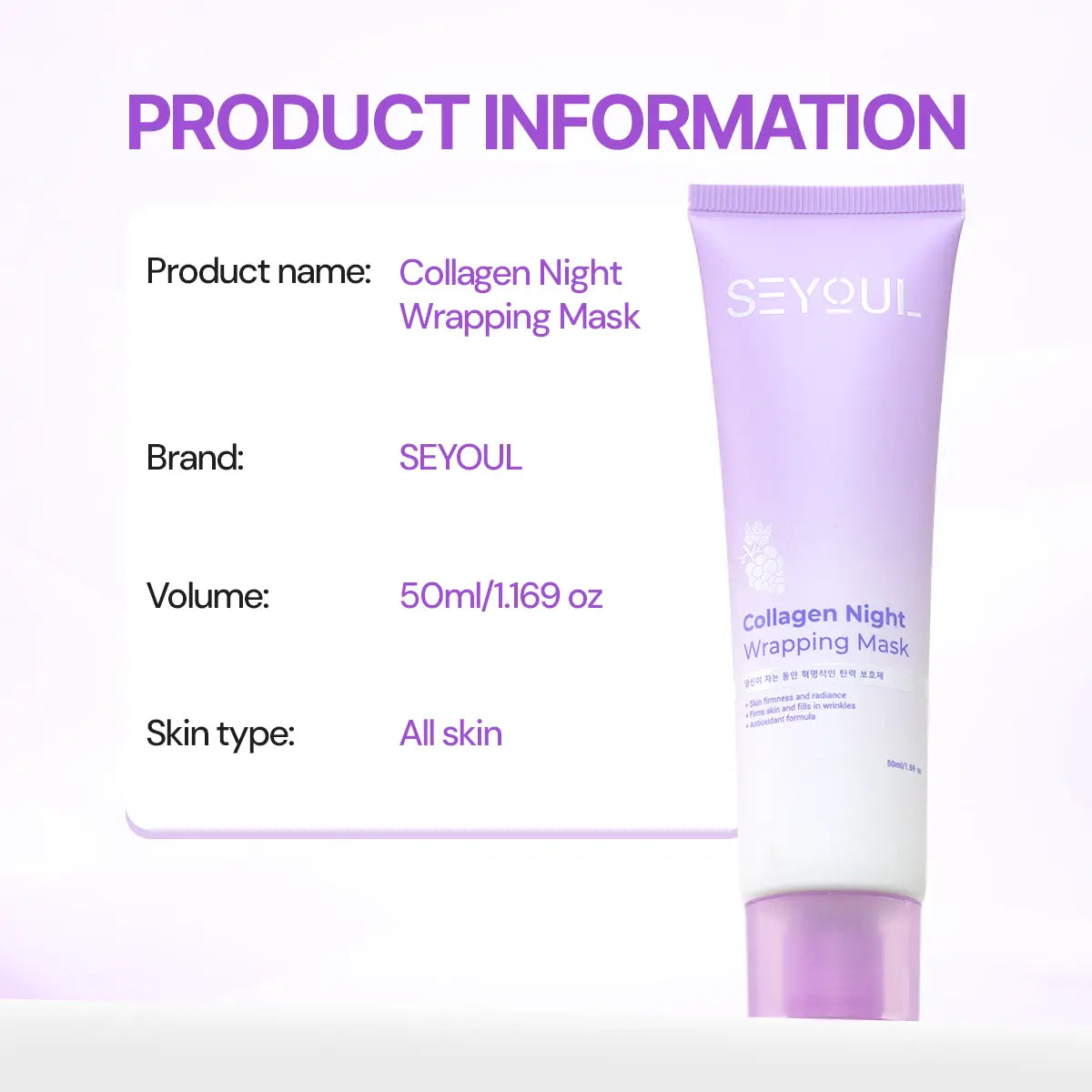 SEYOUL Collagen Night Wrapping Mask