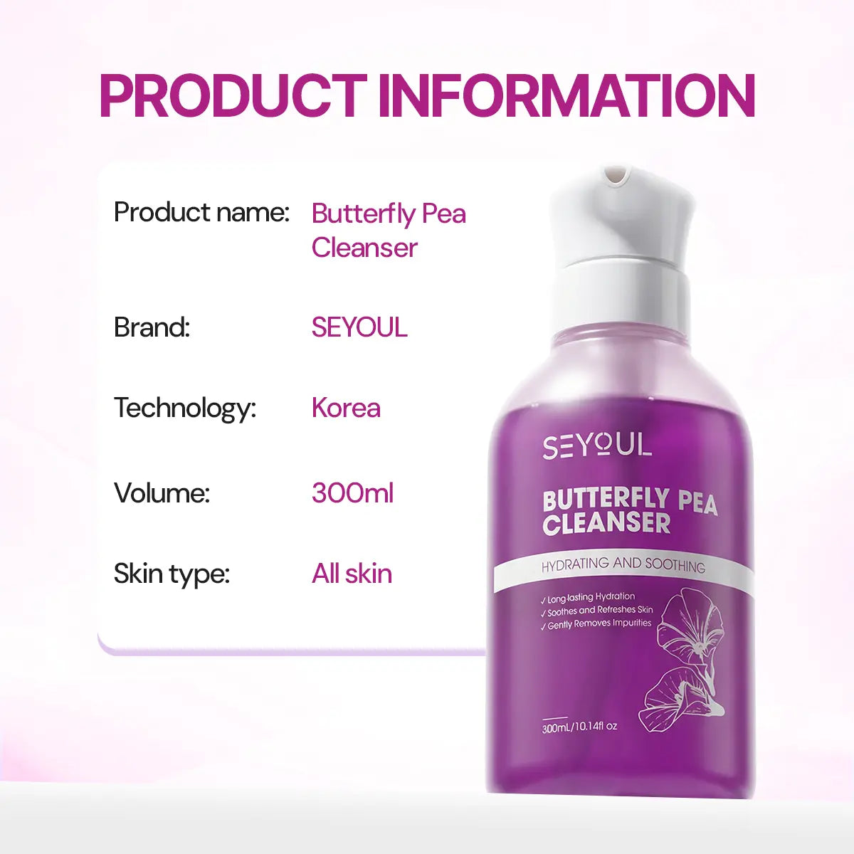 SEYOUL Butterfly Pea Cleanser