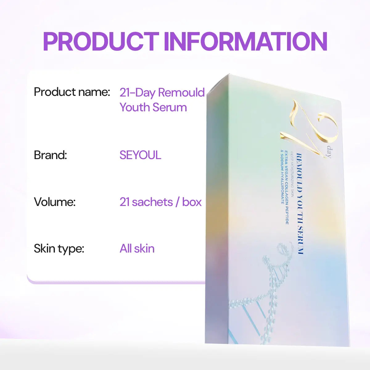 SEYOUL 21 Day Remould Youth Deep Moisturizing Skin