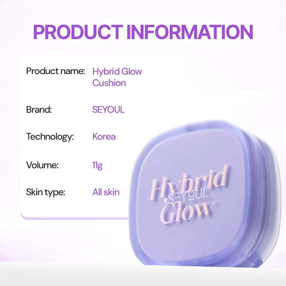 SEYOUL Hybrid Glow Cushion