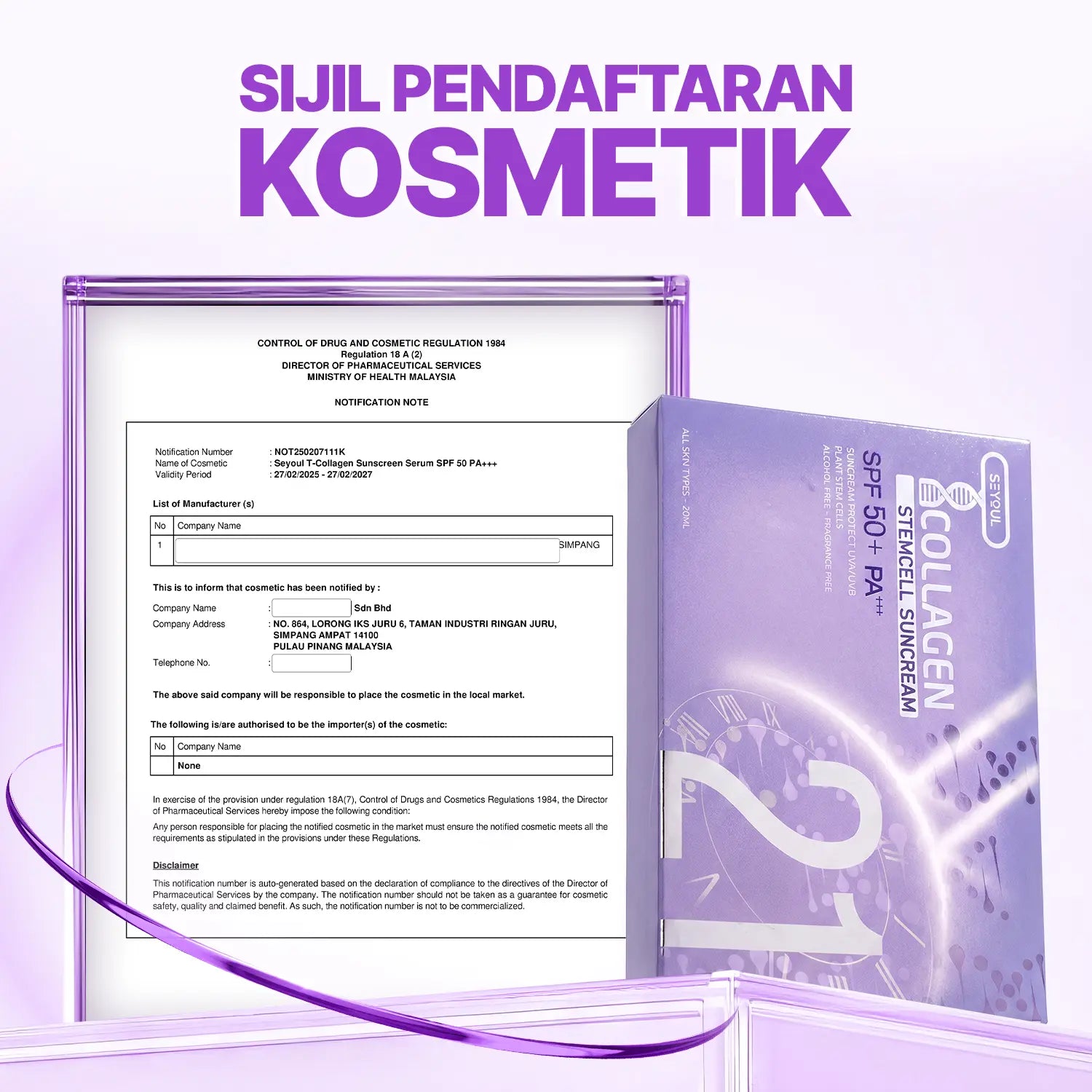 SEYOUL T-Collagen Sunscreen Serum