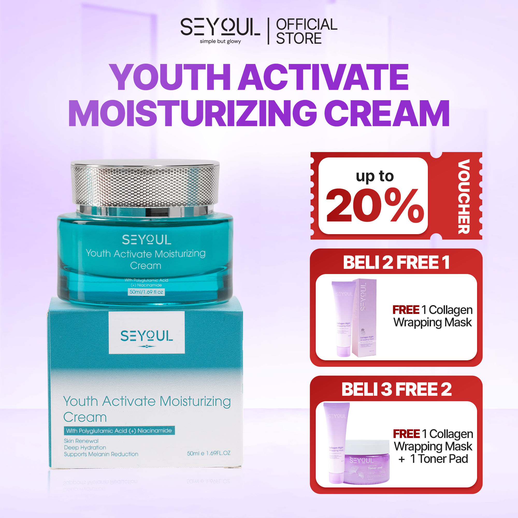 [NEW PRODUCT] SEYOUL Youth Activate Moisturizing Cream