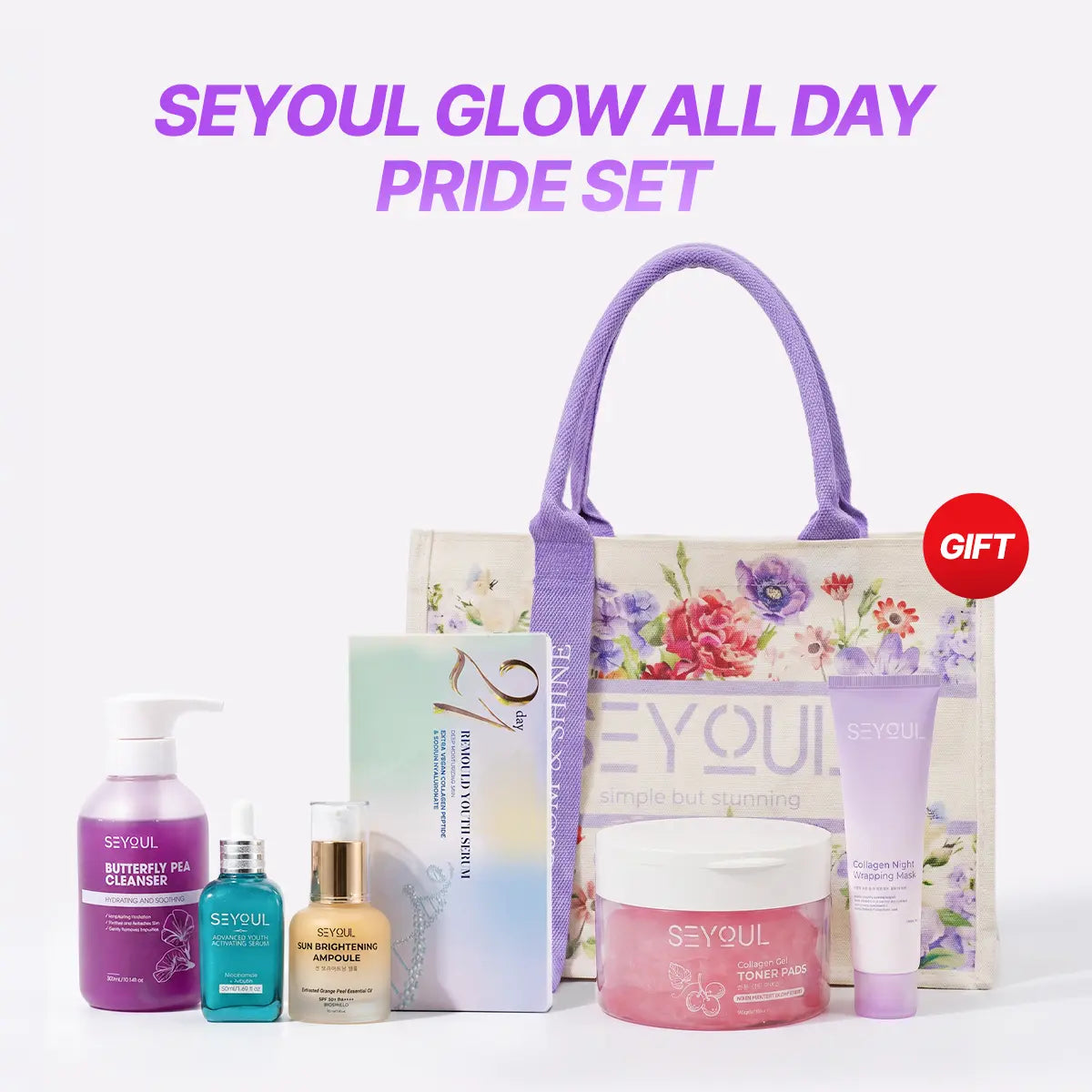SEYOUL Glow All Day Pride Set