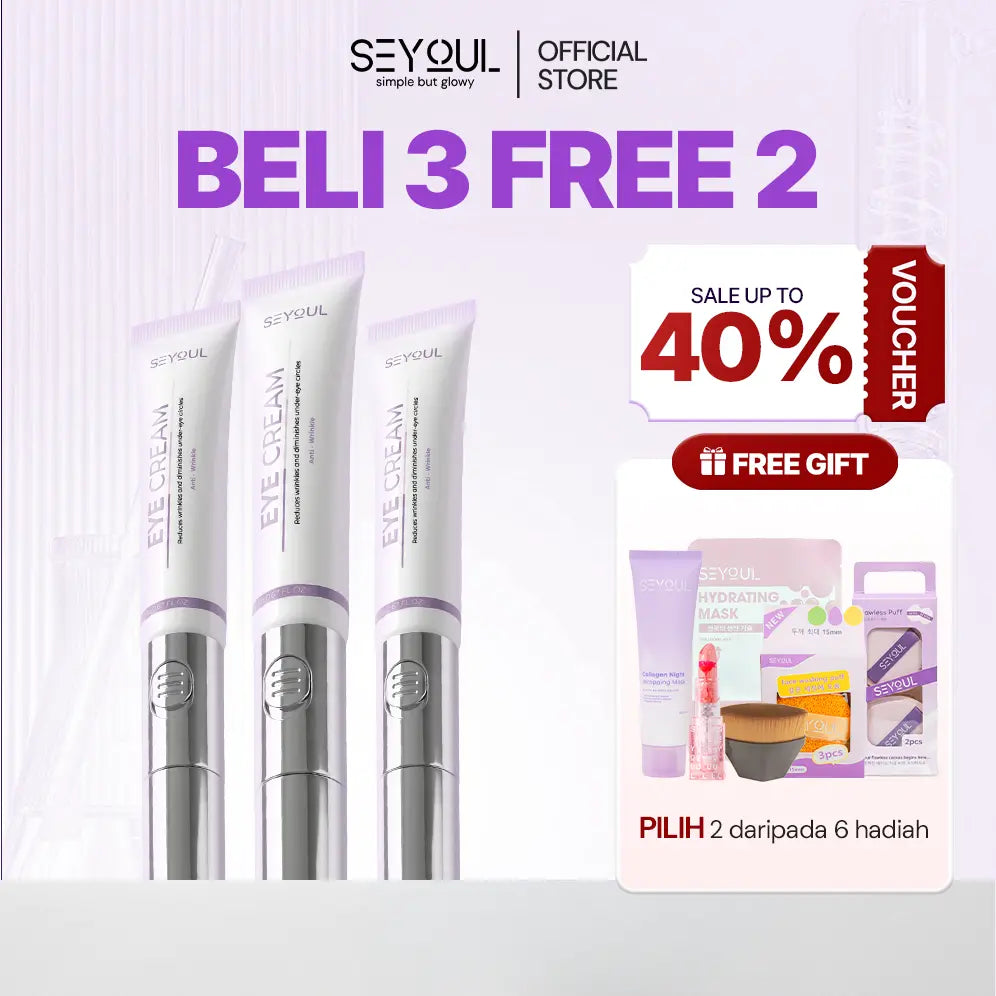 SEYOUL Eye Cream with Cold Ion Vibration Massage