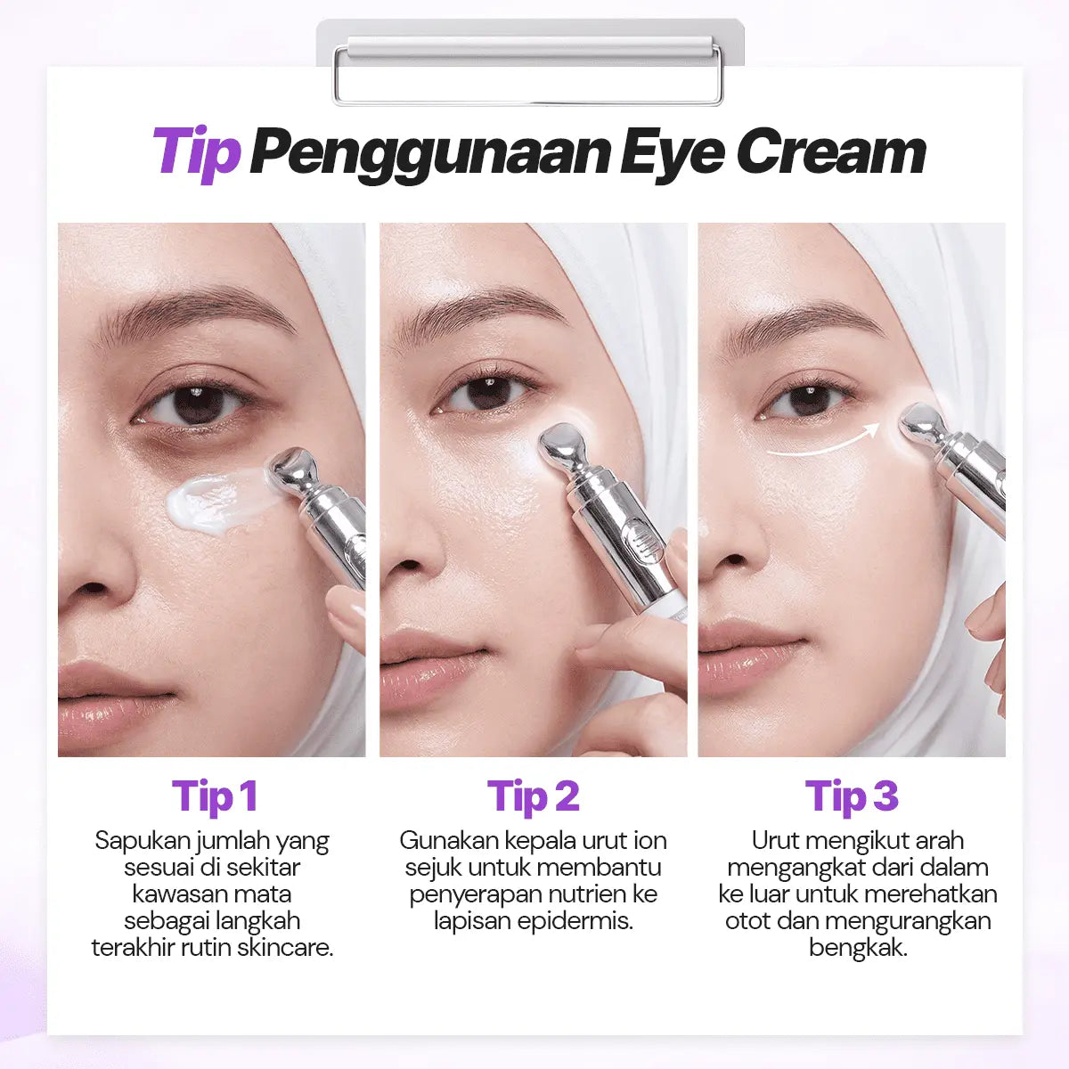 SEYOUL Eye Cream with Cold Ion Vibration Massage