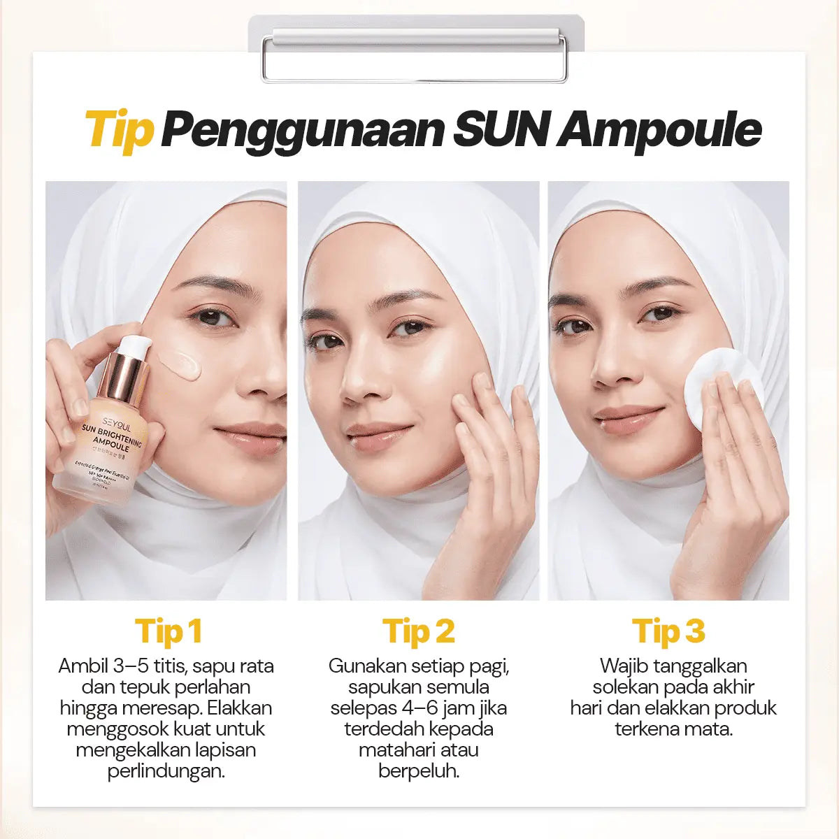 SEYOUL Sun Brightening Ampoule