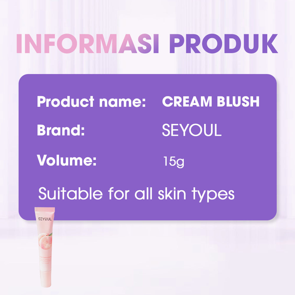 Seyoul Cream Blush Blush 3in1