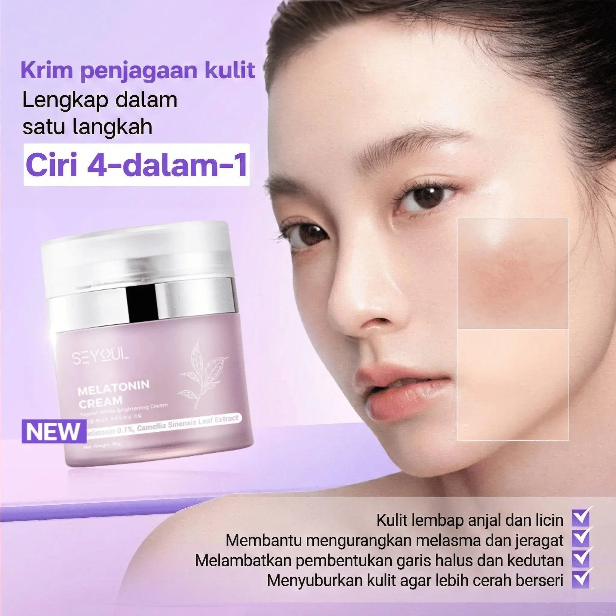 SEYOUL Advanced Serum + Melatonin Night Cream [FREE Gift RM80]