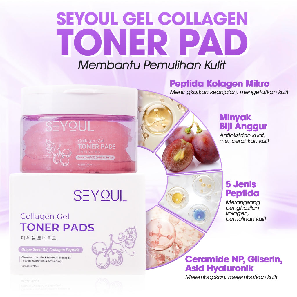 SEYOUL Collagen Gel Toner Pads