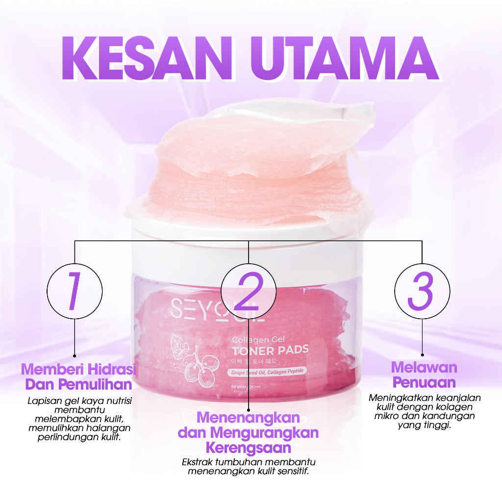 SEYOUL Collagen Gel Toner Pads