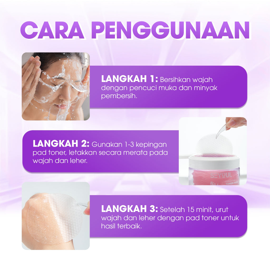 SEYOUL Collagen Gel Toner Pads