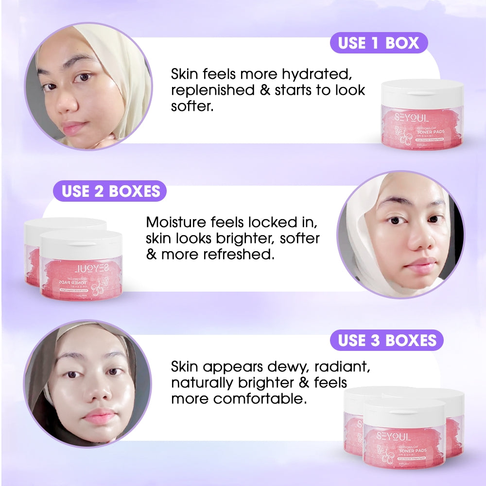 SEYOUL Collagen Gel Toner Pads
