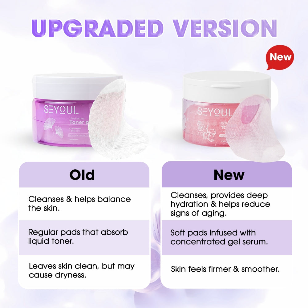 SEYOUL Collagen Gel Toner Pads