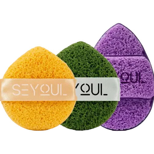[NEW GIFT] SEYOUL Face-washing Puff Set (3pcs)