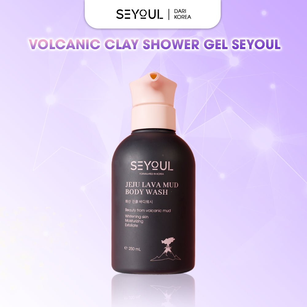 SEYOUL Cherry Blossom Body Lotion & Volcanic Clay Shower Gel Combo - Seyoul - Malaysia OfficialTMDT - 1P(0279)