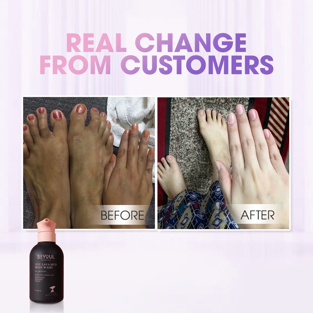 SEYOUL Cherry Blossom Body Lotion & Volcanic Clay Shower Gel Combo - Seyoul - Malaysia OfficialTMDT - 1P(0279)