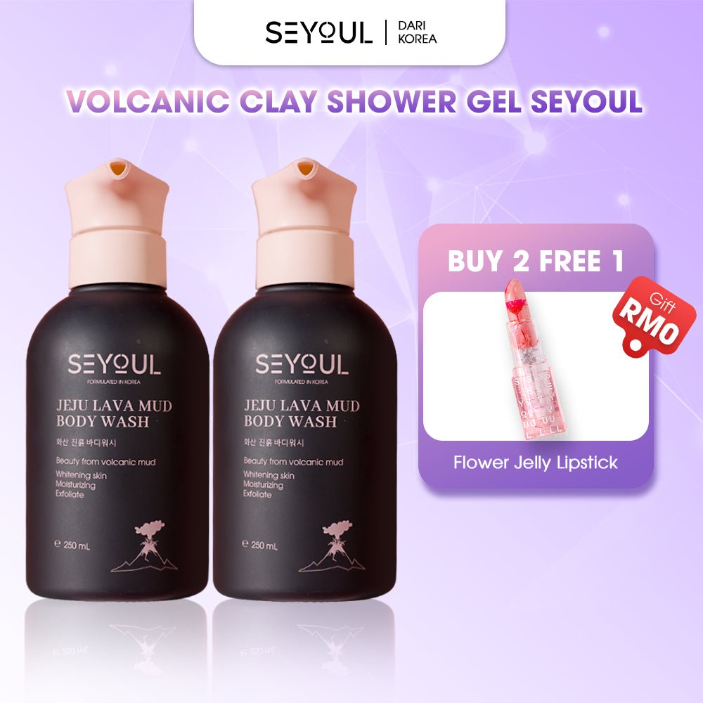 SEYOUL Clay Shower Gel - Seyoul - Malaysia OfficialTMDT - 2P(0279) - 1P(0020)