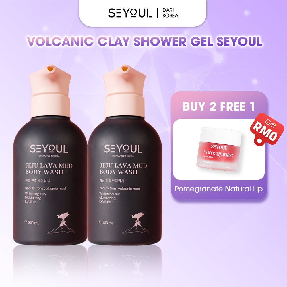 SEYOUL Clay Shower Gel - Seyoul - Malaysia OfficialTMDT - 2P(0279) - 1P(0041)