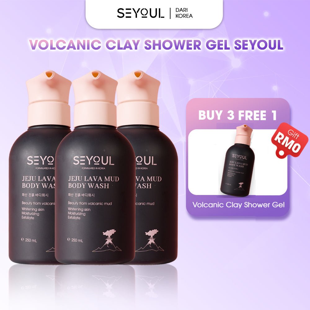 SEYOUL Clay Shower Gel - Seyoul - Malaysia OfficialTMDT - 4P(0279)