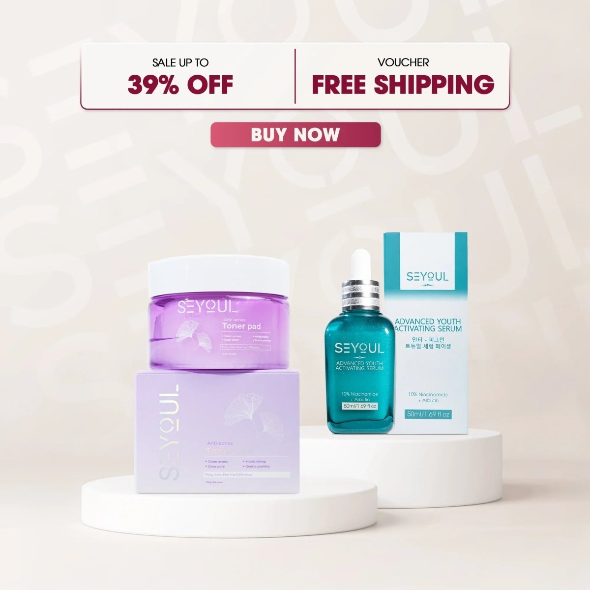 SEYOUL Combo Anti Melasma - Seyoul - Malaysia OfficialTMDT - 1P(0167) - 1P(0496) - 1P(0041)