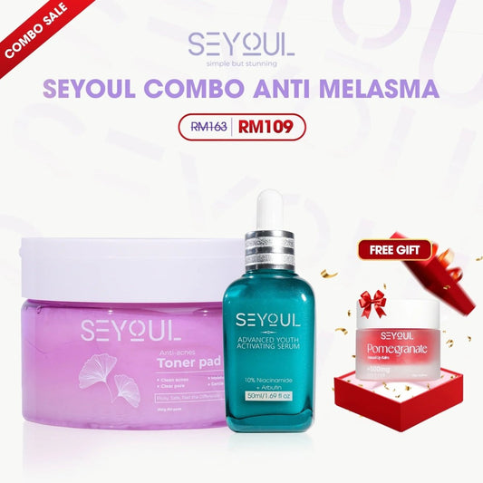 SEYOUL Combo Anti Melasma - Seyoul - Malaysia OfficialTMDT - 1P(0167) - 1P(0496) - 1P(0041)