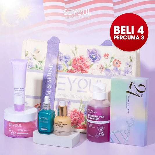 SEYOUL Glow All Day Pride Set - Seyoul - Malaysia OfficialTMDT - 1P(0034) - 1P(0167) - 1P(0432) - 1P(0370) - 1P(0534) - 1P(0027) - 1P(0496)