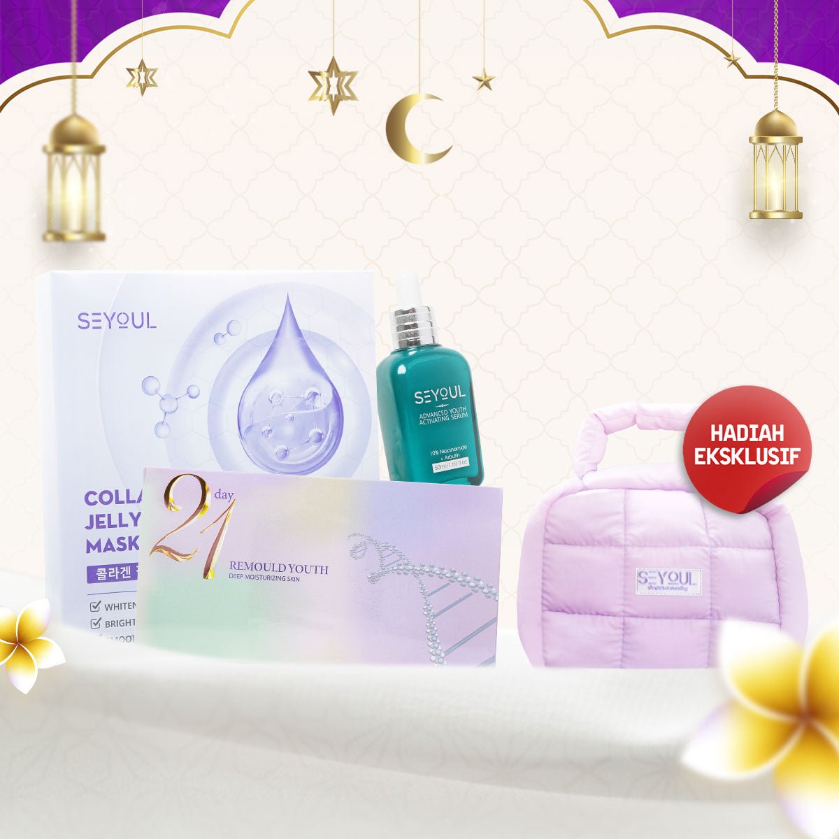 SEYOUL Glow - Pro Skincare Set - Seyoul - Malaysia OfficialTMDT - 1P(0167) - 1P(0019) - 1P(0034) - 1P(0508)