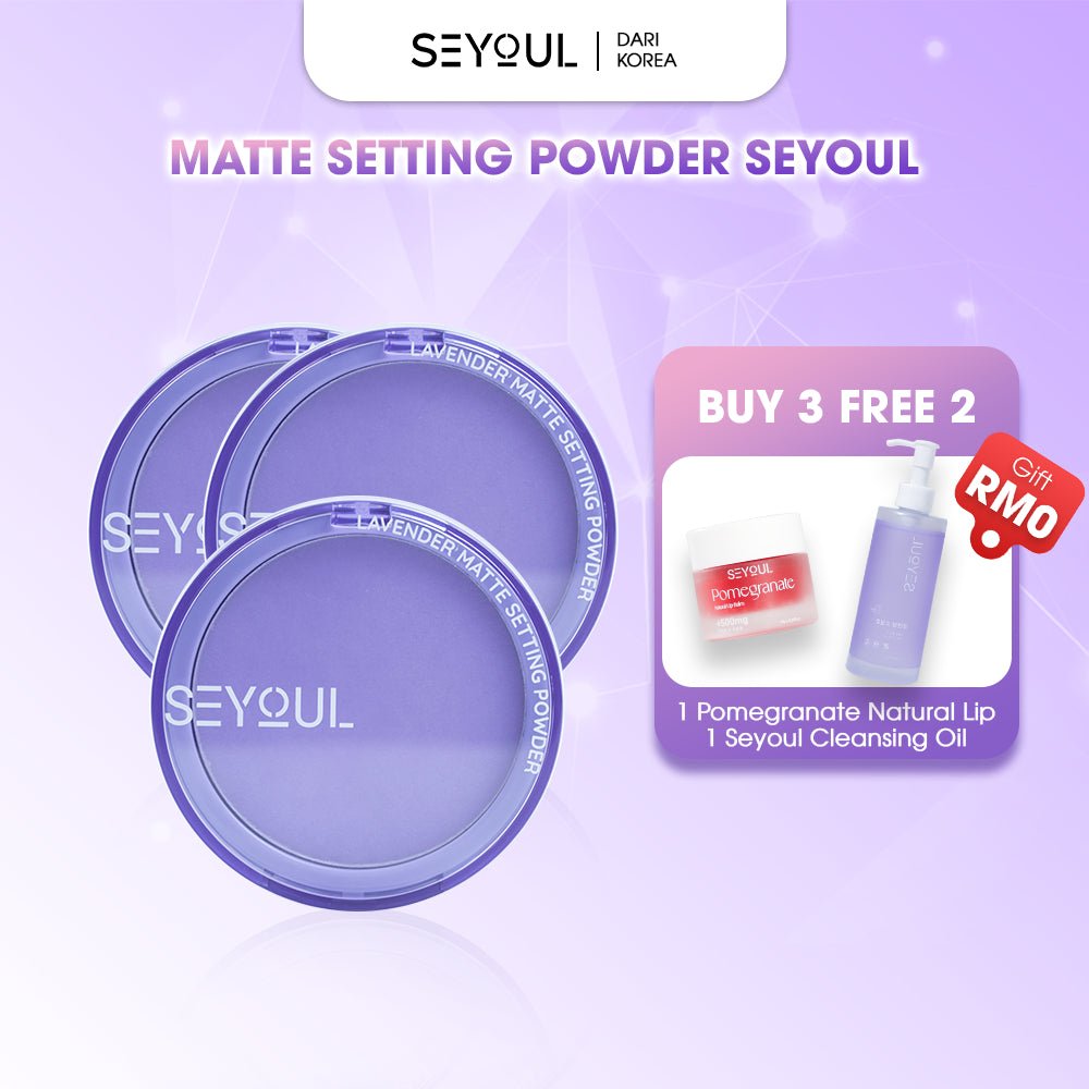 SEYOUL Matte Setting Powder - Seyoul - Malaysia OfficialTMDT - 3P(0512) - 1P(0041) - 1P(0362)