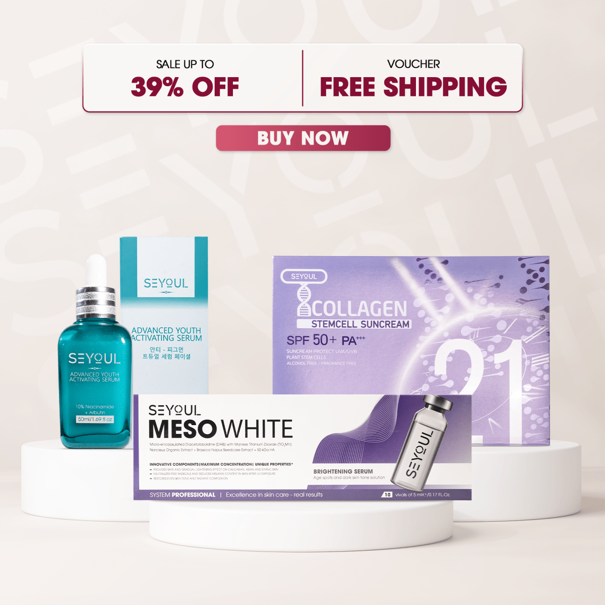 SEYOUL Proclear Pigment Combo - Seyoul - Malaysia OfficialTMDT - 1P(0167) - 1P(0022) - 1P(0004) - 1P(0508)