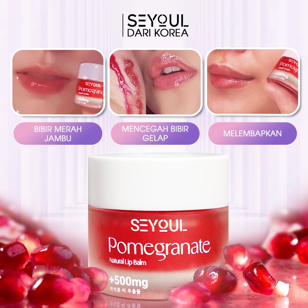 SEYOUL Red Pomegranate Lip Balm - Seyoul - Malaysia OfficialTMDT - 1P(0041)