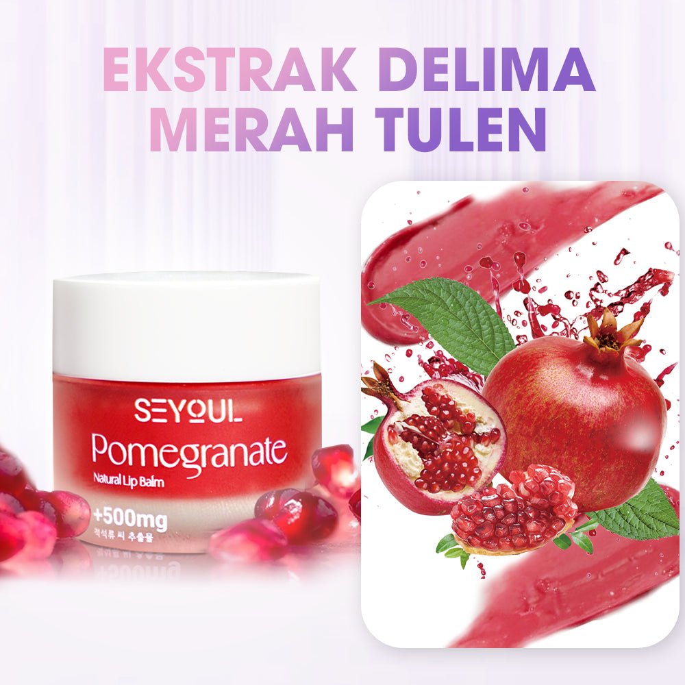 SEYOUL Red Pomegranate Lip Balm - Seyoul - Malaysia OfficialTMDT - 1P(0041)