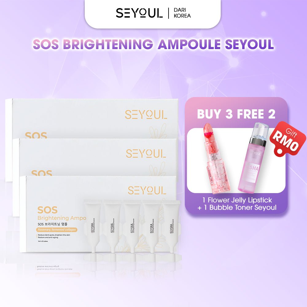 SEYOUL SOS Brightening Ampoule - Seyoul - Malaysia OfficialTMDT - 3P(0417) - 1P(0020) - 1P(0330)