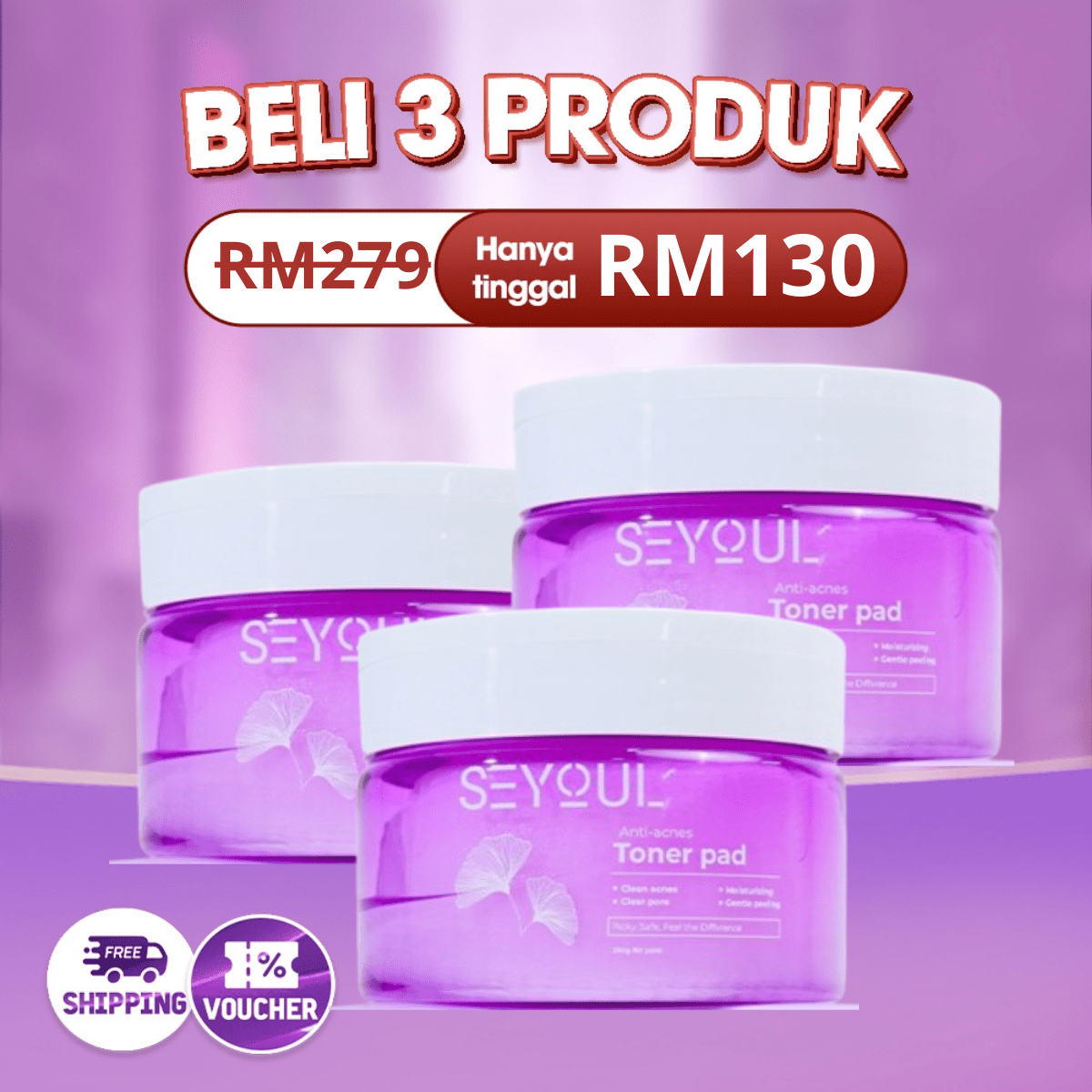 SEYOUL Toner Pad - Seyoul - Malaysia OfficialTMDT - 1P(0496)